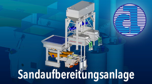 Neue Sandaufbereitungsanlage bei Dirinler Dökum